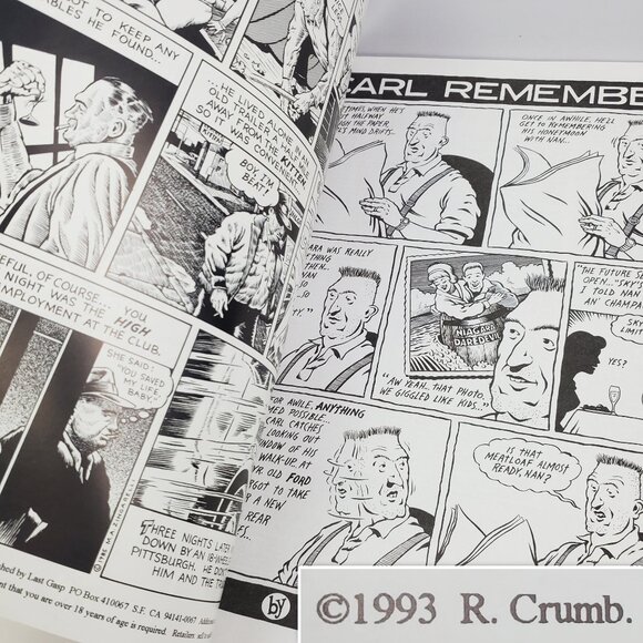 R. Crumb Weirdo Comic Magazine #16 Last Gasp Comix VTG 1993 Punk Magazine Art NM - Picture 5 of 9